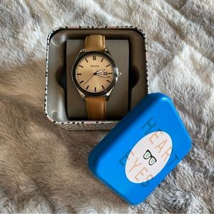 44mm Fossil Stainless Steel Watch